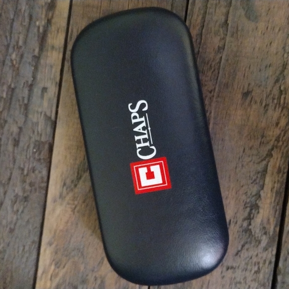 Ralph Lauren CHAPS Eyeglass Case EUC - Picture 1 of 5